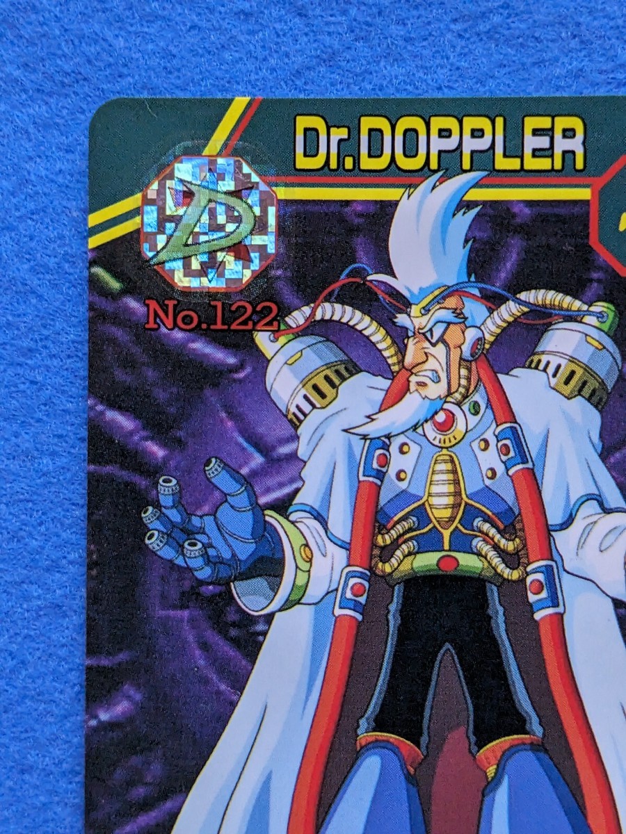 DR.DOPPLER MEGA MAN X3 BANDAI 1995 CAPCOM No.122 Japanese Game TCG
