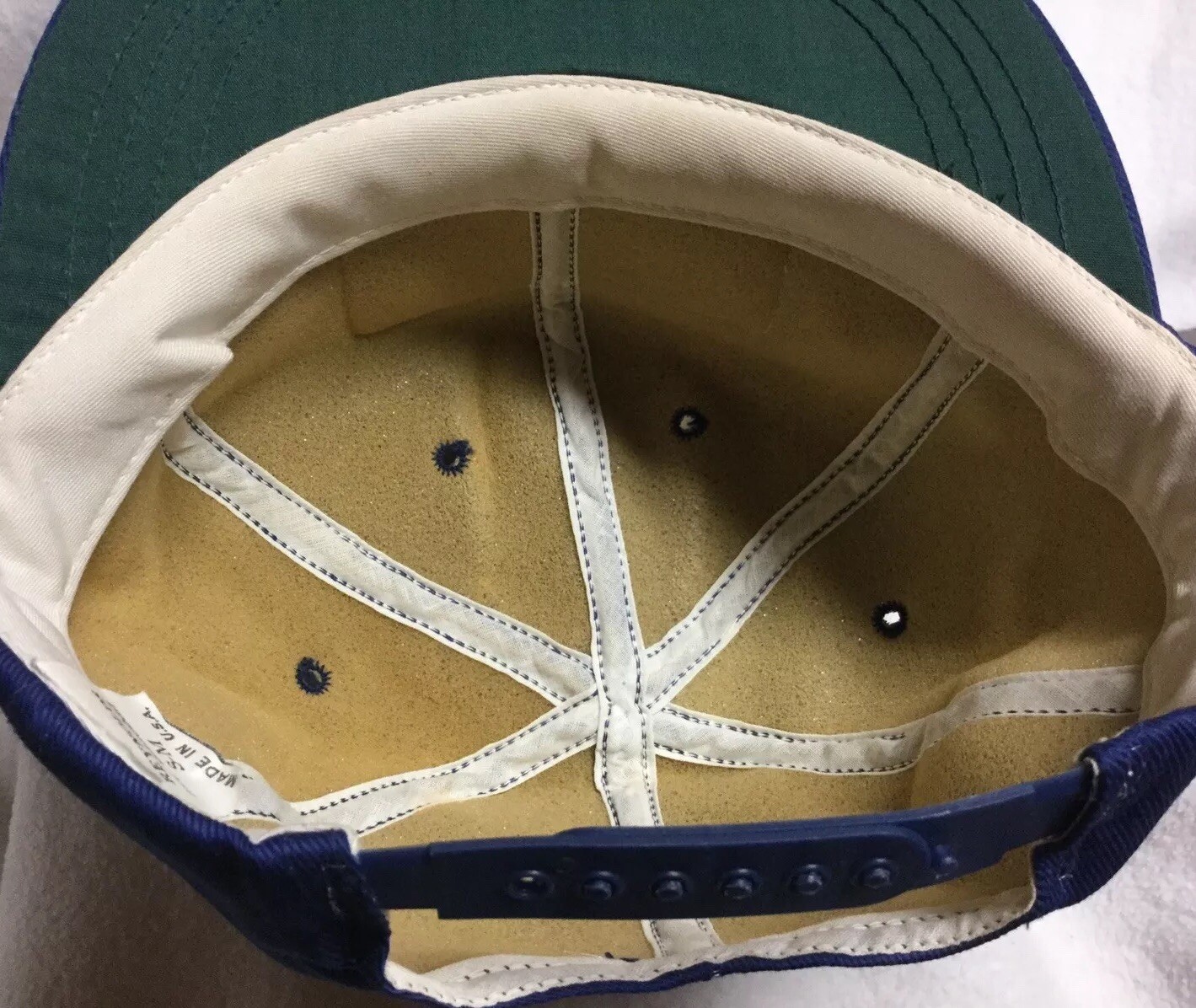 Farmer Large Patch Hat Cap Interstate Batteries T… - image 6