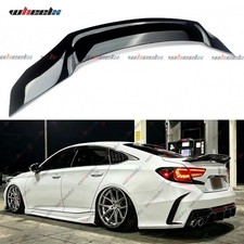 For 2018-2022 Honda Accord R Style Duckbill Rear Trunk Spoiler Wing Glossy Black For 2018-2022 Honda Accord R Style Duckbill Rear Trunk Spoiler Wing Glossy Black