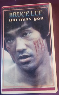 Bruce Lee We Miss You Vhs Clamshell