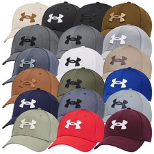 Under Armour Mens Blitzing Cap UA Golf Baseball Hat Size Fitted Gym