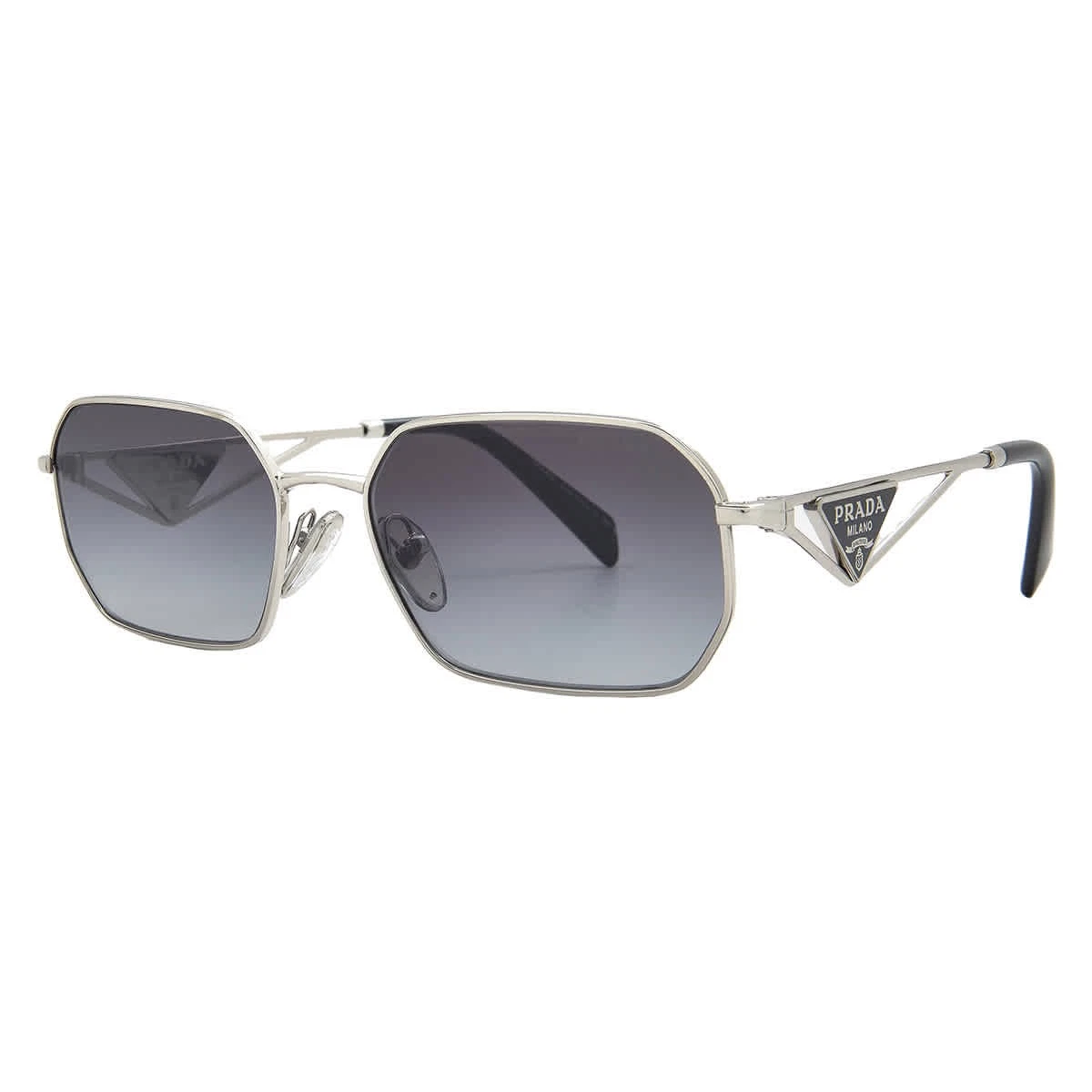 PRADA Silver Plastic Frame Sunglasses for Women for sale | eBay
