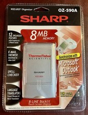 MIB SHARP OZ-590A Wizard Organizer 8 MB Memory Unopened New Thermo Fisher