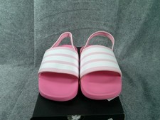 ADIDAS ADILETTE ESTRAP UNISEX KIDS 2 US BRAND NEW IN BOX PINK JR 5331