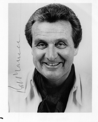 Patrick Mcnee+- seltenes original signiertes Foto - MIT SCHIRM CHARME UND MELONE