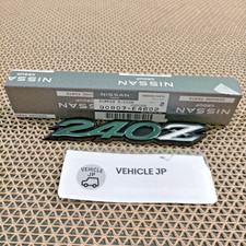 Datsun Genuine Hatch Lid Emblem “240Z” 90807‑E4602 NOS Rare OEM