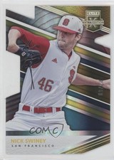 2020 Panini Elite Extra Edition Aspirations Gold Die-Cut 9/24 Nick Swiney hu8