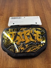 Battle Sports Adult BP Back Bone Graffiti Football Back Plate New Gold