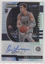 2020-21 Panini Prizm Draft Picks Prospect Hyper Omer Yurtseven #PA-OY Auto 2r7