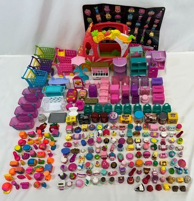 LOT 165 Shopkins Blacklight Collection MOOSE Real Littles Accessories Car Toys