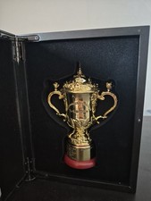 A 2015 Replica Of The Rugby World Cup Trophy In All Its Original Packaging