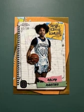 2023-24 Topps Chrome OTE Ralph Martino Gold Refractor After School Rules SP /50