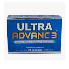 Ultra Advance Vitamin  Mineral Supplement 30 Capsules 500 mg