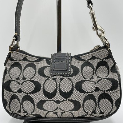 Authentic Coach One-Shoulder Bag, Canvas, Black, Soho Signature | eBay