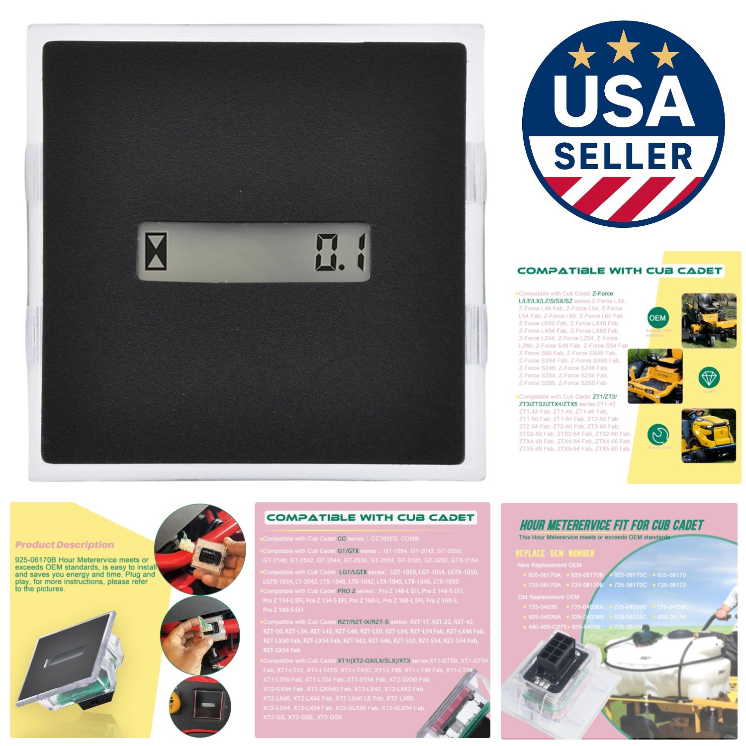 Hour Meter for Cub Cadet | eBay