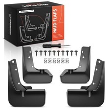Set of 4PCS Mud Flaps Splash Guards Mudguards Mudflaps with Hardware Kits