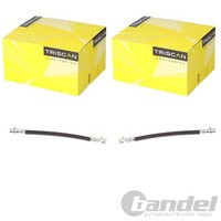 2X Triscan Bremsschlauch Hinten Passend FüR Chevrolet Aveo Daewoo Kalos