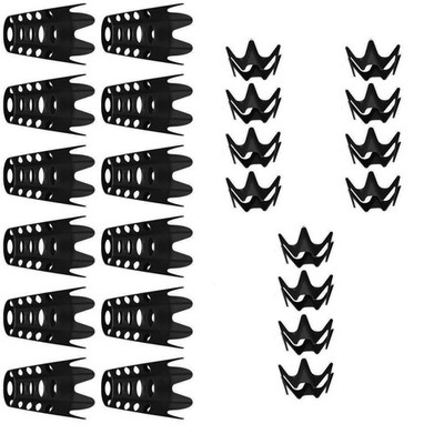 24 Unit Golf Tee Set Adjustable Long and Short Tees for Home Practice Driving