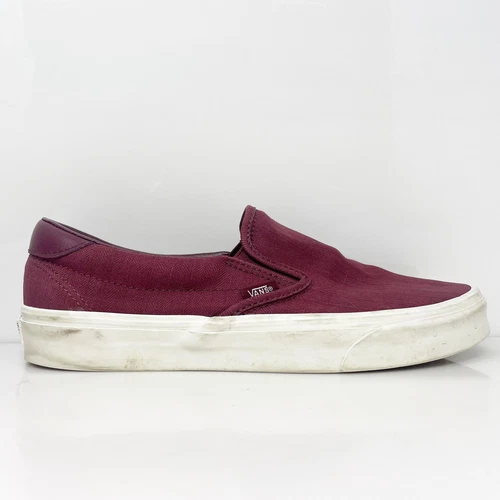 Scarpe sneakers casual Vans unisex classiche 500714 rosse taglia M 9 5 W 11