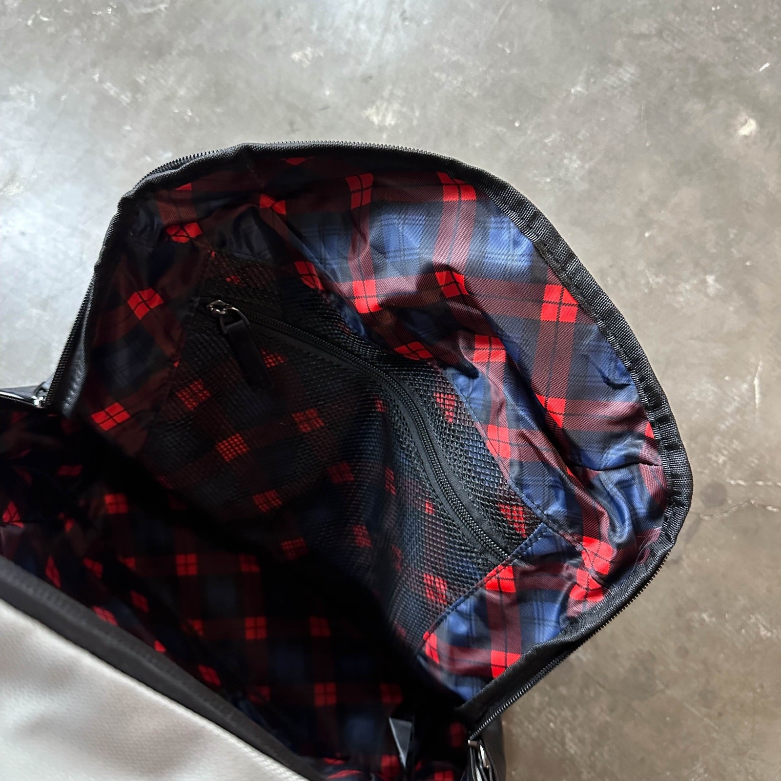 NEW Porsche Design Tequipment Backpack &ndash; Turbo No. 1 Plaid WAP0353510RTRB