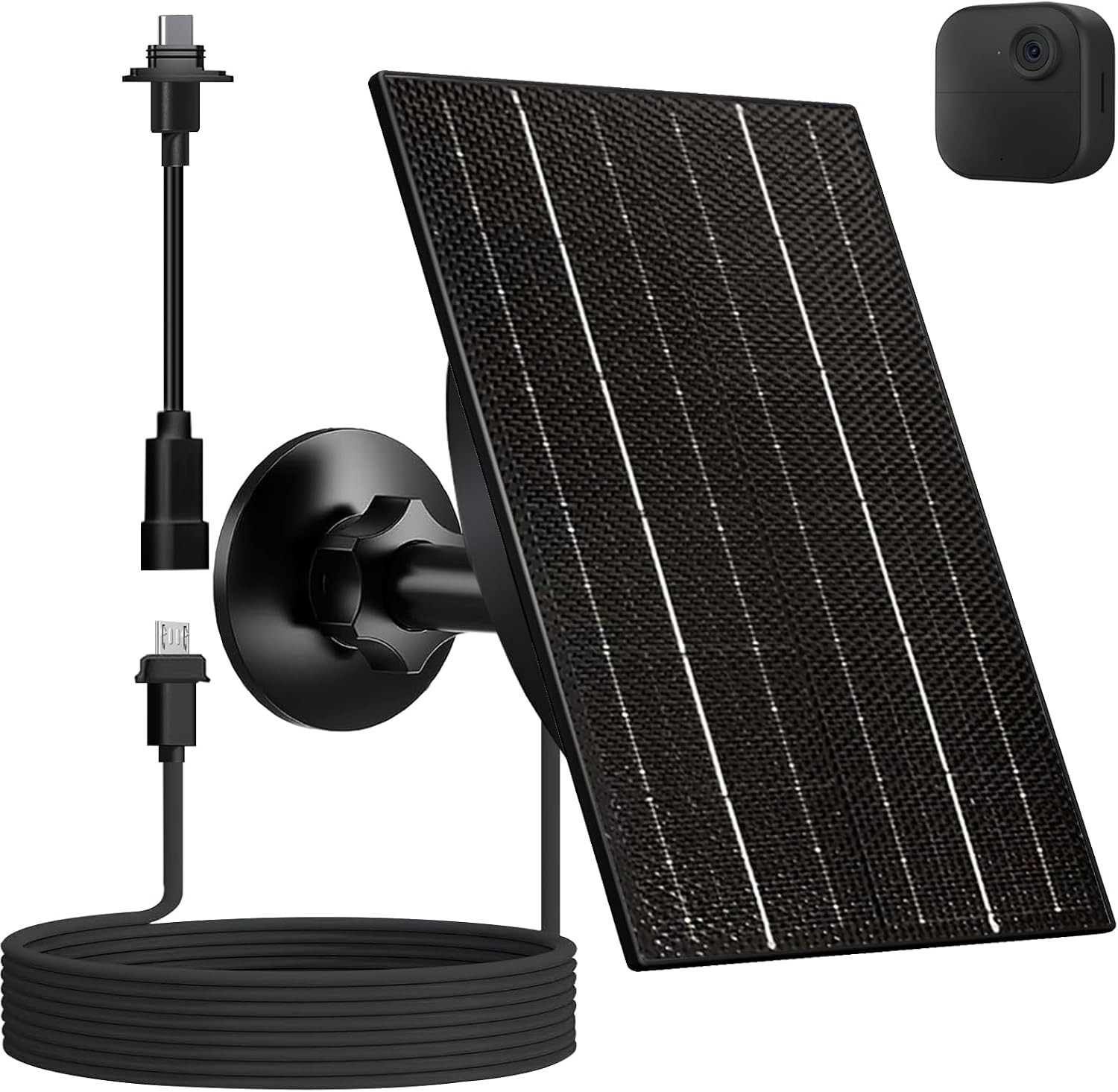 Blink Outdoor 4W Solar Panel with 10ft Cable, Adjustable Bracket, Waterproof