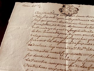 Enlightenment Era Document from 1706