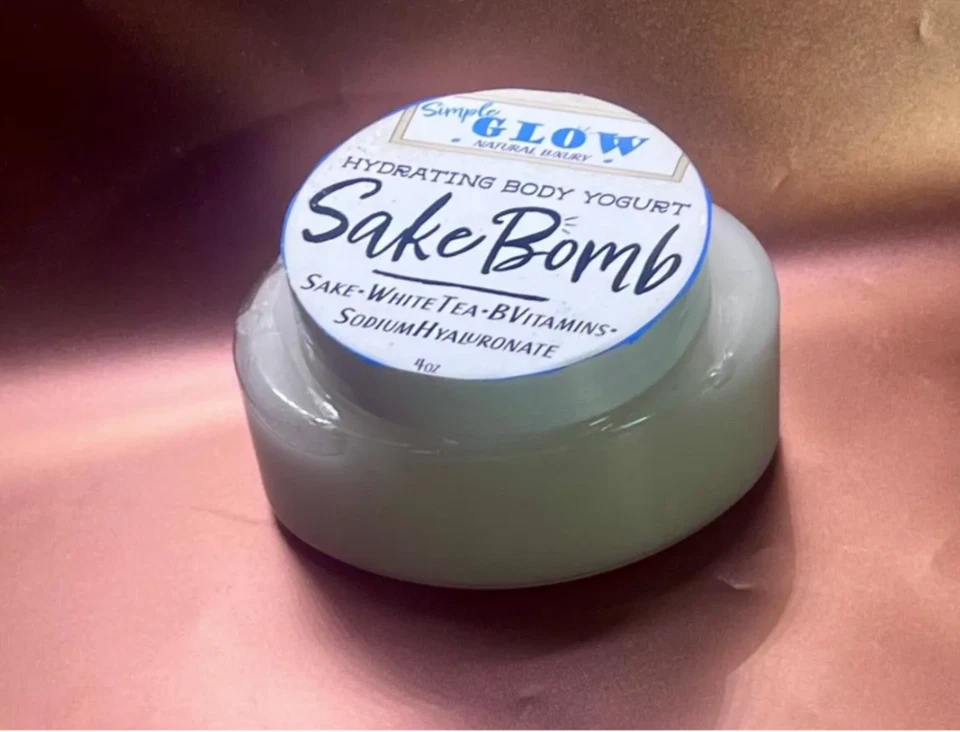SakeBomb Body Yogurt • Anti-Aging Toning Moisturizer - Fast-Absorbing Nutrients - Image 2 of 4