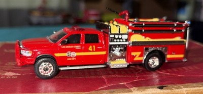Kitbash Ram 5500 LAcFD Los Angeles County Fire Department Brush Patrol Truck 41