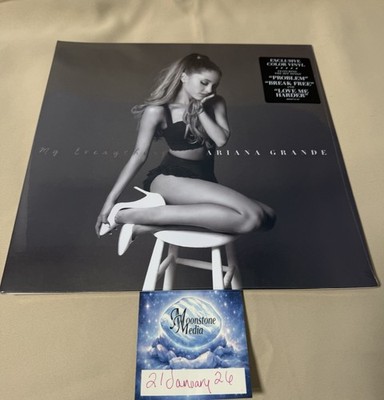 ARIANA GRANDE MY EVERYTHING Half Clear/purple Split Vinyl NEW SEALED