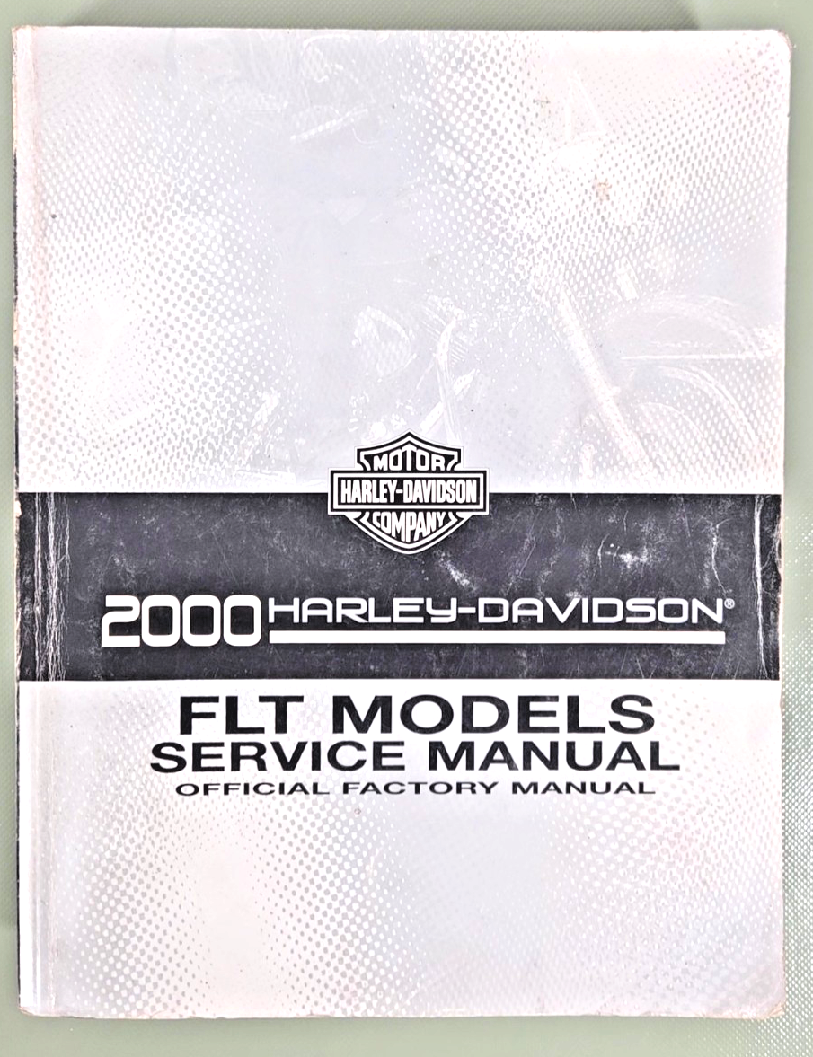 2000 HARLEY DAVIDSON SERVICE MANUAL FLT MODELS 99483-00 FACTORY | eBay