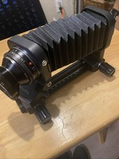 Minolta Auto Bellows III with Macro Rokkor-X 100mm 1.4 55MM SKYLIGHT Lens Hood