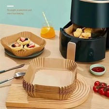 Air Fryer Baking Paper Square Round Food-Grade Parchment Paper Waterproof Oil-Re