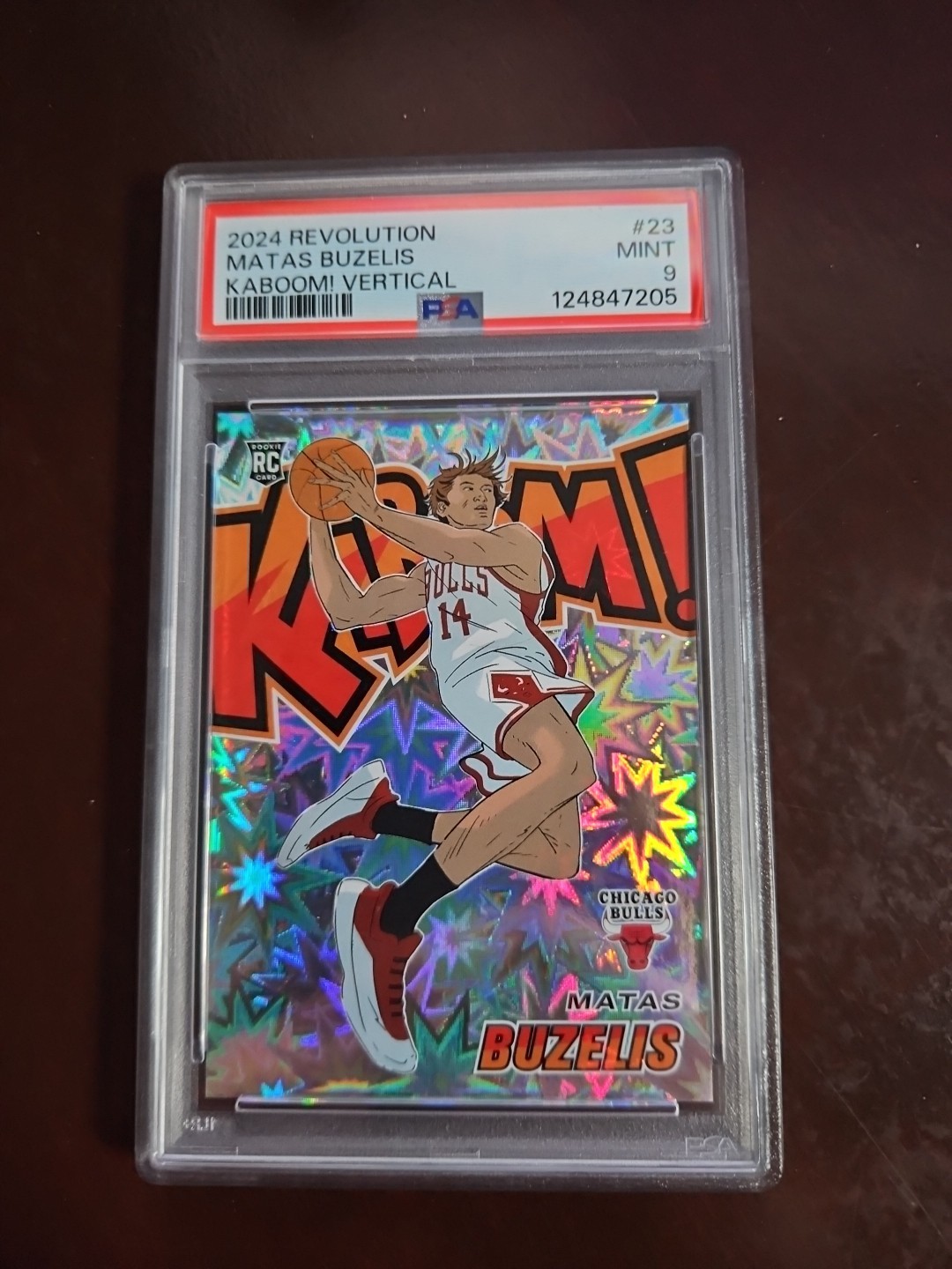 2024-25 Panini Revolution - Kaboom! Vertical Matas Buzelis #23 (RC)