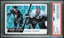 2000 Upper Deck Vintage Paul Kariya Guy Hebert #12 HOF PSA 10 Low Pop