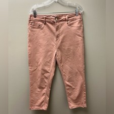 Suko Jeans Pink Cropped Pants Women's Size 10 Good Condition