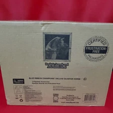 Sunny Days Entertainment Deluxe Quarter Horse with Moveable Head And Accessories