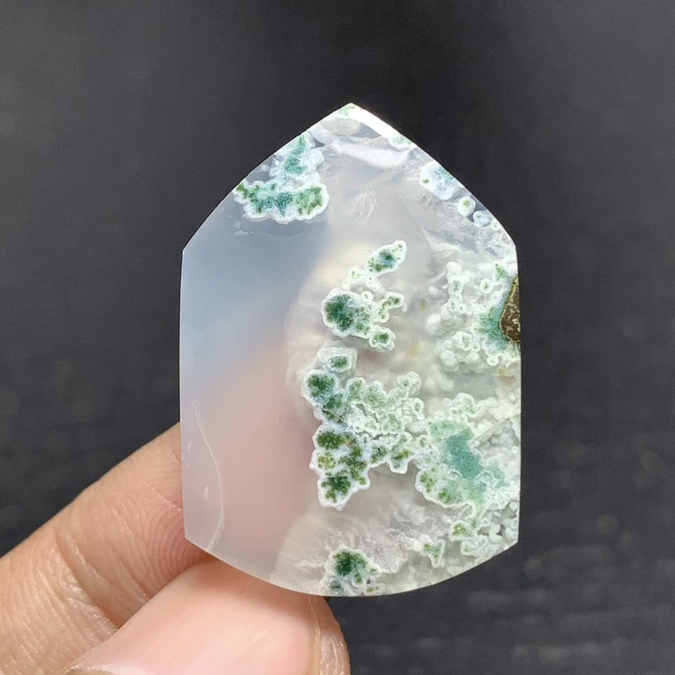 Green Moss Agate Cabochon 28x20x5.5mm High Quality 25.5 ct - Image 2 of 4