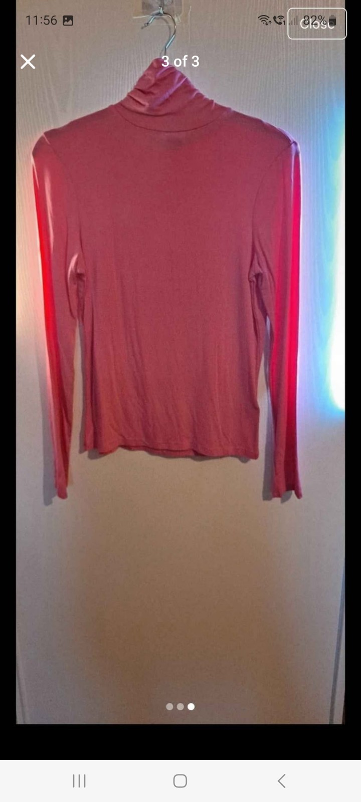 Girls Turtles Neck Top T-Shirt image 3