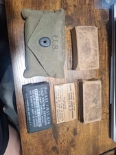 US Military WWII First Aid Packet Kit with Bandage Supplies