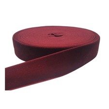 10 Yards Burgundy Velvet Ribbon Spool Wine, 1" 