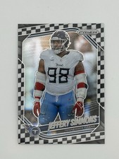 2024 Panini Prizm - Jeffery Simmons #282 Black & White Checker Prizm