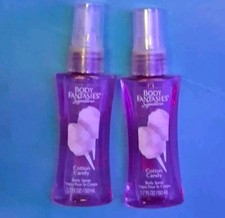Body Fantasies Cotton Candy Fantasy Fragrance Body Spray 1.7oz  2 Bottles 