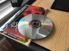 Exhumed Sega Saturn Game PAL Complete including manual, minor wear for it&rsquo;s age
