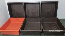 Lot Of 6 Virco Plastic School Cubby cubbie Storage Bins