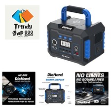 Portable Power Station 300-Watt 600-Watt Peak 288.6Wh - Solar Generator Solar...