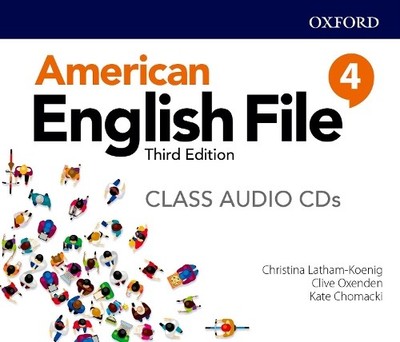 American English File: Level 4: Class Audio CDs - 9780194906784