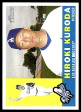 Hiroki Kuroda 2009 Topps Heritage #278 Dodgers MLB READ FREE SHIP AutographDen