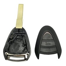 3 Buttons Replacement Key Fob Cover Case fit for Porsche 911 Cayman 3Buttons