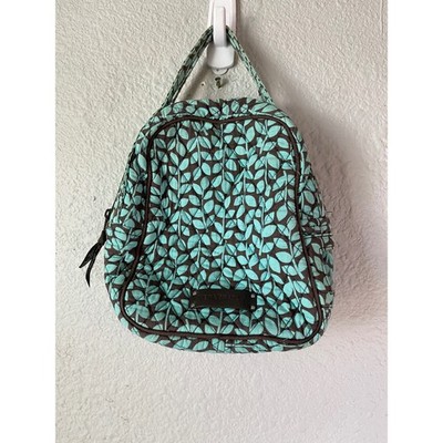 Vera Bradley Aqua Quilted Backpack Vera Bradley Quilted Backpack Nautical Ocean | Mercari main image 3
