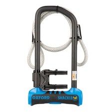 Oxford Shackle 14 Pro Duo Bike D Lock & Cable Sold Secure Diamond U-Lock